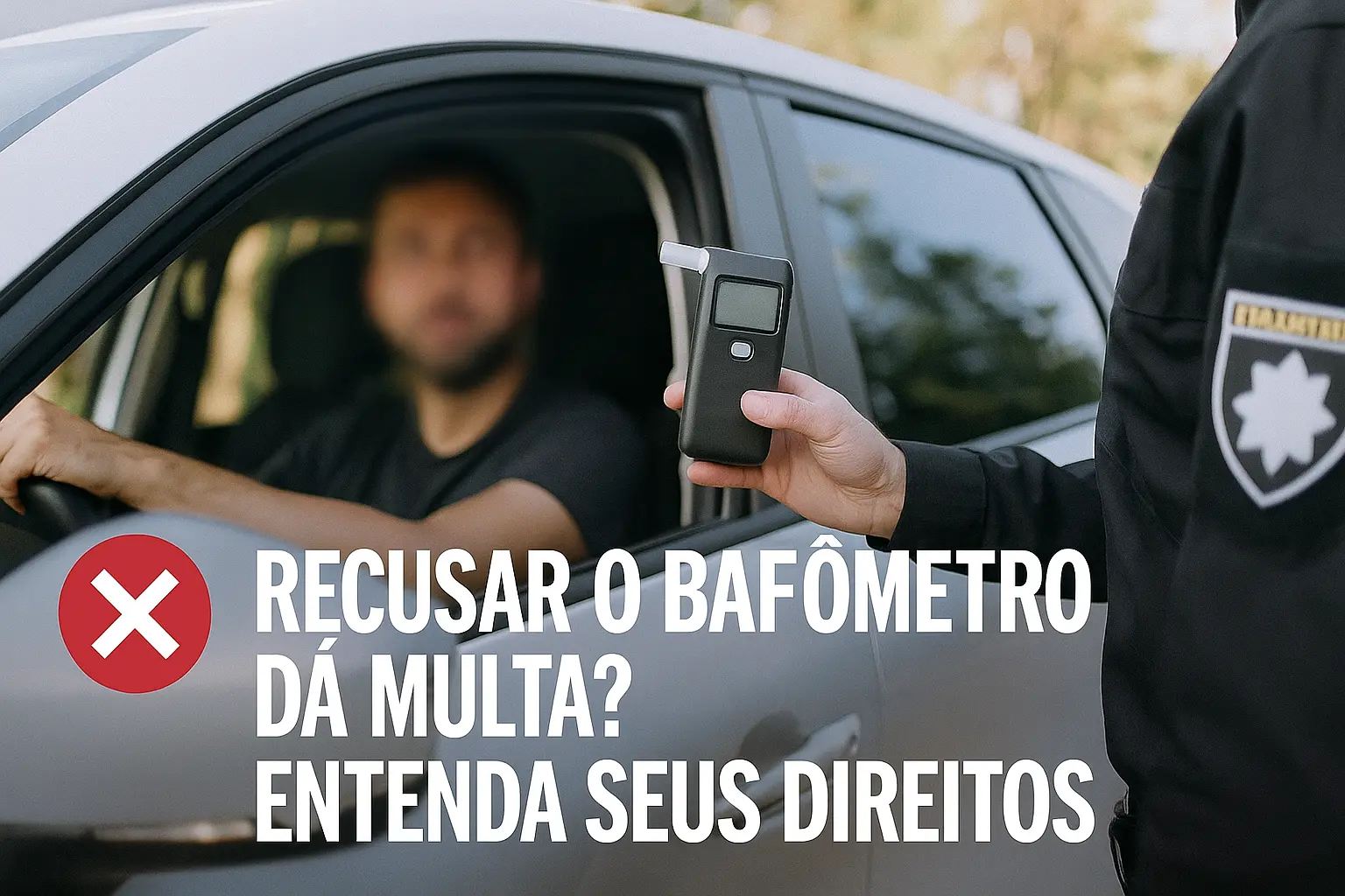 Recurso de multa por bafometro ou recusa ao teste - defesa administrativa especializada