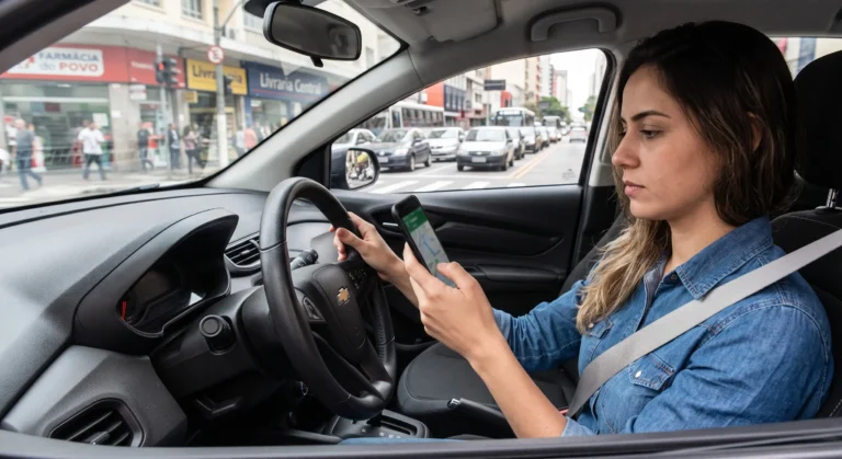 Multa por celular ao volante - como recorrer e quais os pontos na CNH